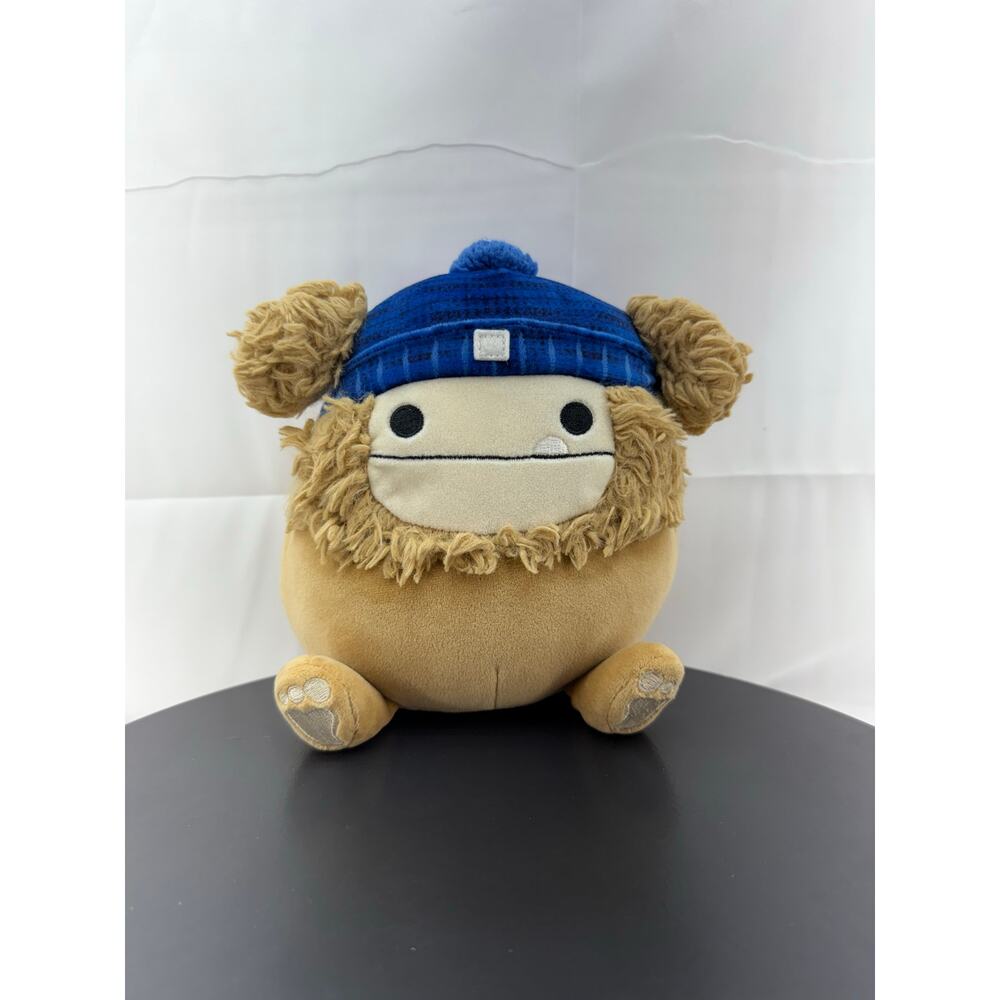 Squishmallows Benny The Yeti Bigfoot Sasquatch Blue Beanie Hat 7" Plush‎ Toy